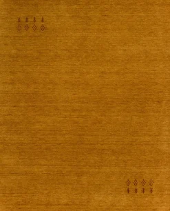 Handloom aus Indien Marand amber 40 x 60 cm