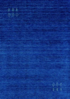 Handloom aus Indien Marand dunkelblau 40 x 60 cm