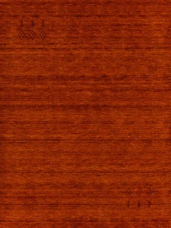 Handloom aus Indien Marand kupfer 200 x 300 cm