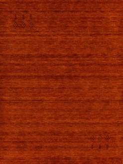 Handloom aus Indien Marand kupfer 40 x 60 cm