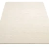 Handloom aus Indien Sadhana Hellgrau Natur 140 x 200 cm