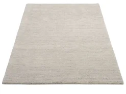 Handloom Sadhana aus Indien Grau 120 x 180 cm