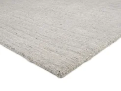 Handloom Sadhana aus Indien Grau 120 x 180 cm