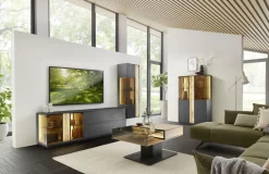 Hartmann Standvitrine Kilva Anthrazit