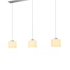 HELL 3-flg LED Pendelleuchte Abby