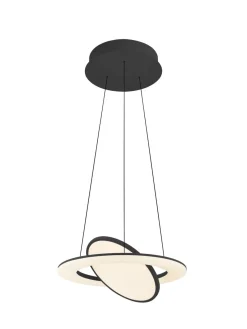 HELL LED Pendellampe Haley Schwarz