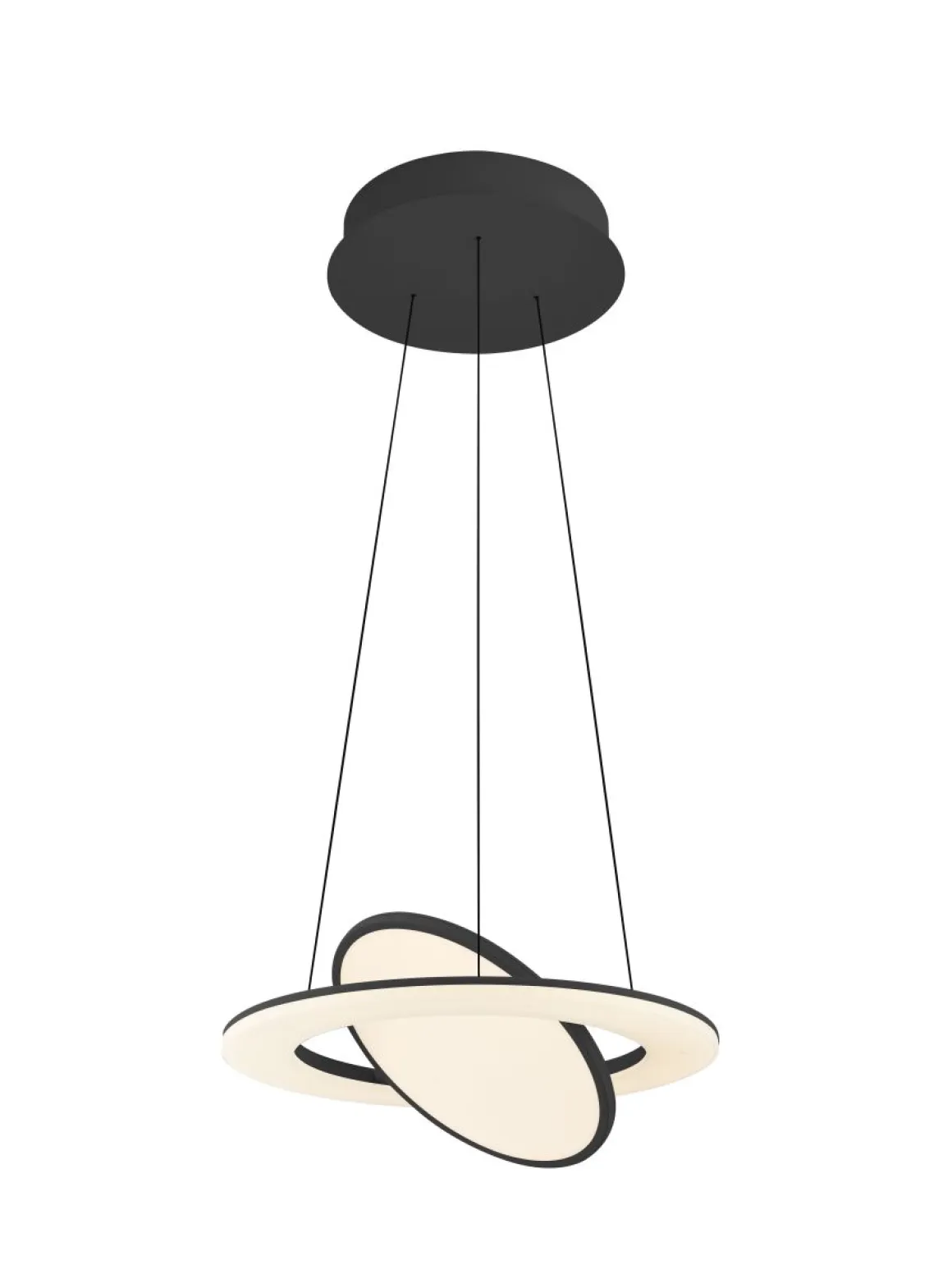 HELL LED Pendellampe Haley Schwarz