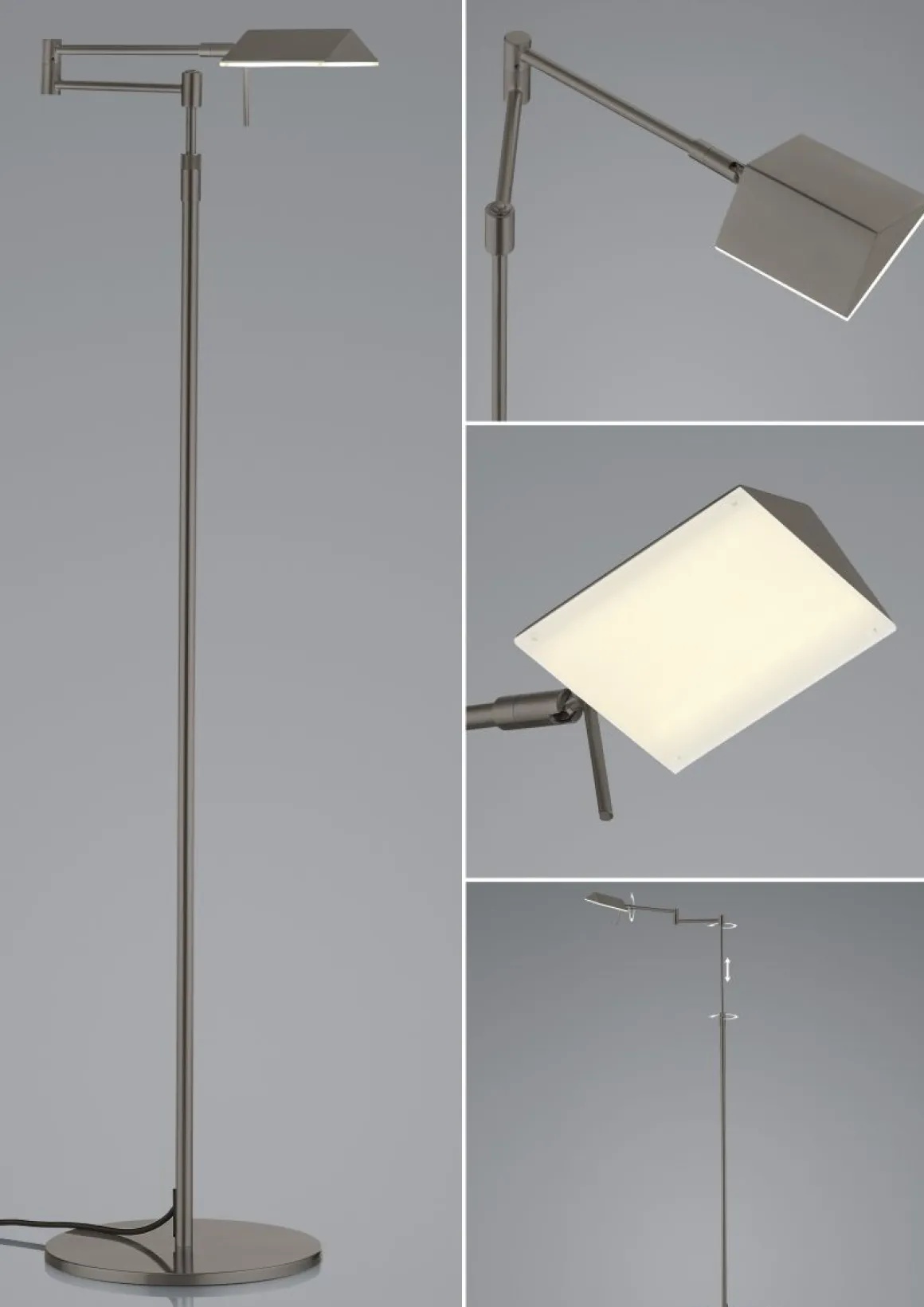 HELL LED Stehlampe Johann Bronze