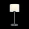 HELL LED Tischlampe Klara Rauchglas