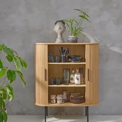 Highboard Nola Eiche