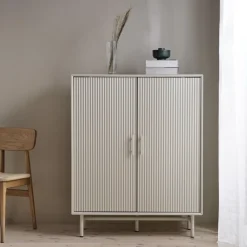 Highboard Palma Grau