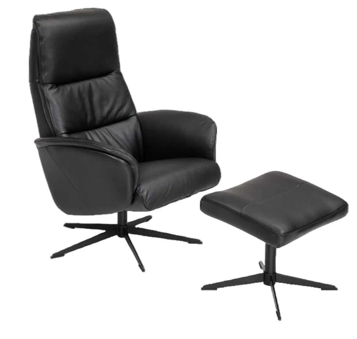 Hjort Knudsen Sessel 3408 mit Hocker 3308