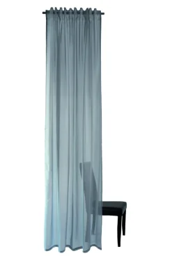 Indes Fuggerhaus Schal Lisa verdeckte Schlaufen Grau 140 x 245 cm