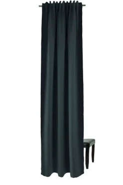 Indes Fuggerhaus Verdunkler Galdin verdeckte Schlaufen Anthrazit 140 x 245 cm