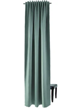 Indes Fuggerhaus Verdunkler Galdin verdeckte Schlaufen Grau 140 x 245 cm