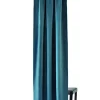 Indes Fuggerhaus Verdunkler Galdin verdeckte Schlaufen Petrol 140 x 245 cm