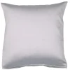 Janine Colors Mako-Satin Kissenbezug Platin 40 x 40 cm