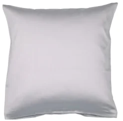 Janine Colors Mako-Satin Kissenbezug Platin 40 x 40 cm