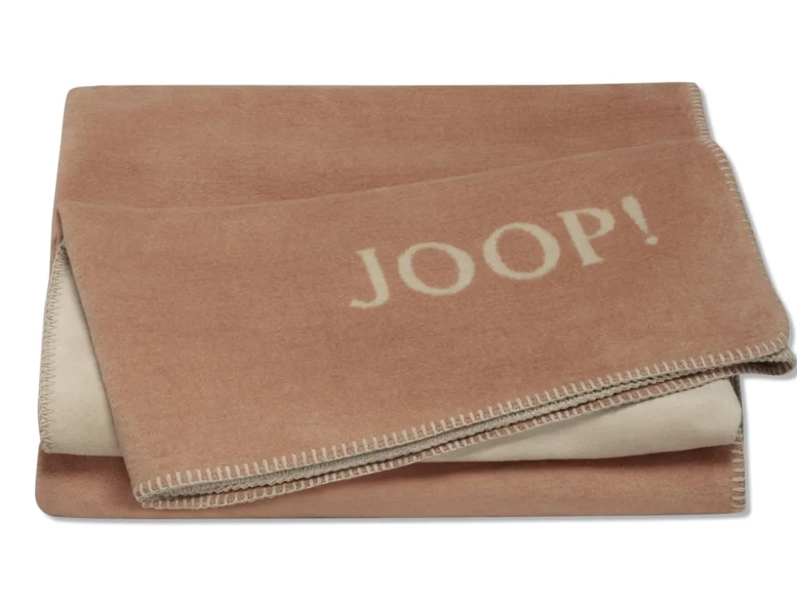 Joop! Wohndecke Cotton Kupfer-Sand 150 x 200 cm