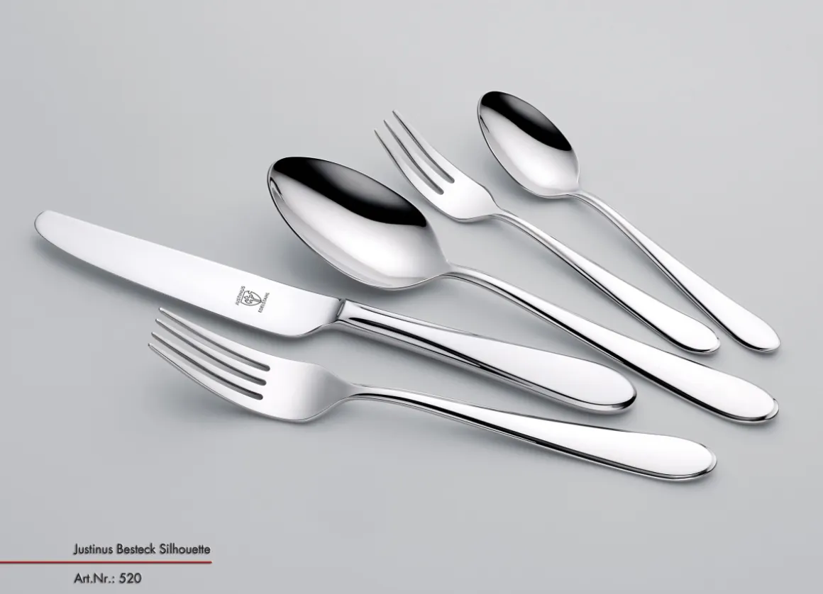 Justinus 60-tlg Besteck Set Silhouette
