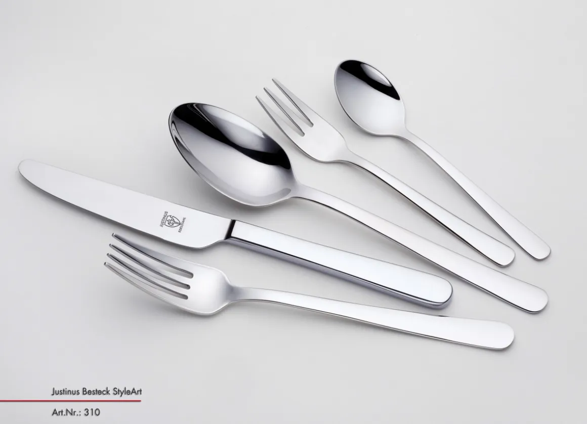 Justinus 60-tlg Besteck-Set Style Art
