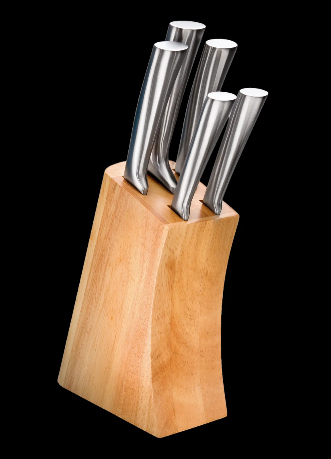Justinus 6-tlg Messerblock New Steel Design