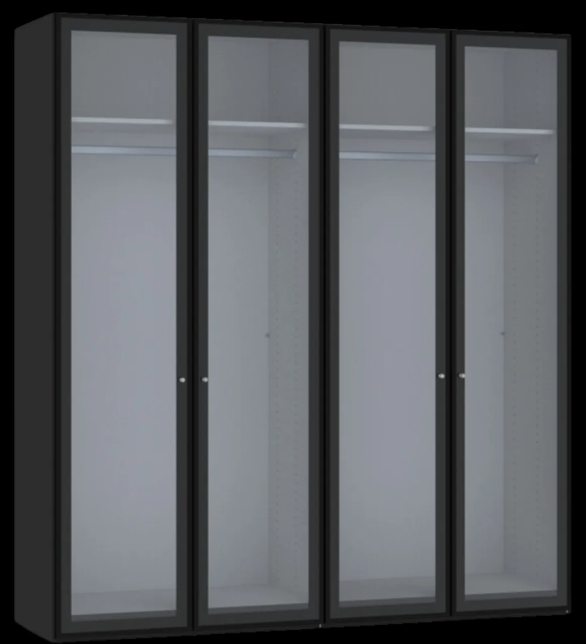 Jutzler 4-trg Drehtürenschrank Longline