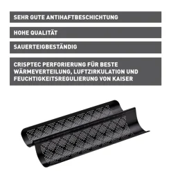 Kaiser Baguetteform Inspiration perforiert für 2 Baguettes