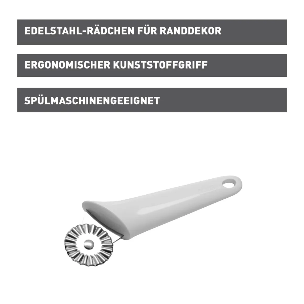Kaiser Teigrädchen Pâtisserie
