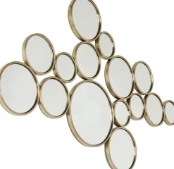 KARE Spiegel Bubbles Brass