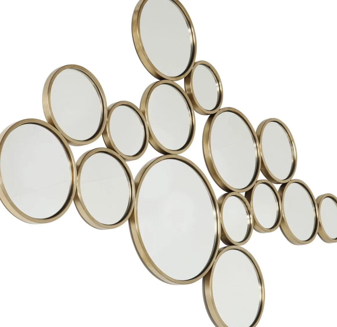 KARE Spiegel Bubbles Brass