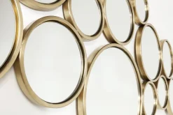 KARE Spiegel Bubbles Brass