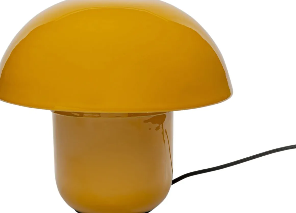 KARE Tischleuchte Mushroom Shiny Gelb