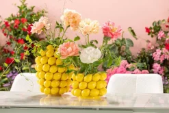 KARE Vase Lemon Juice Gelb