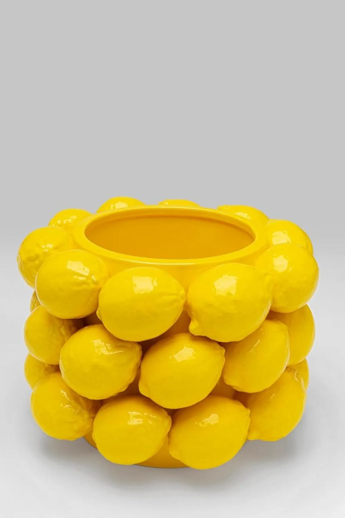 KARE Vase Lemon Juice Gelb