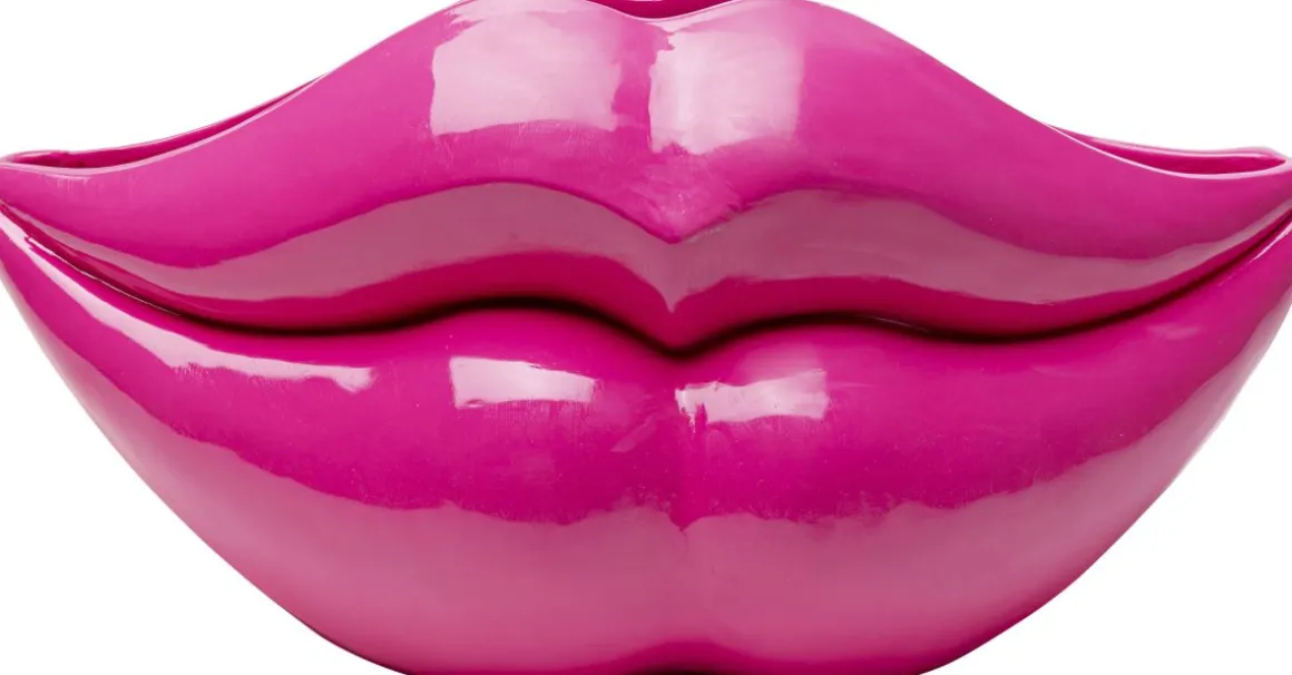 KARE Vase Lips Pink