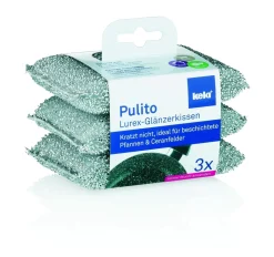 kela 3er Set Glänzerkissen Pulito