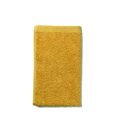 kela Gästetuch Ladessa currygelb 30 x 50 cm