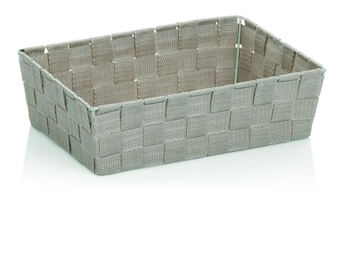 kela Korb 29,5x20,5x8,5cm silbergr. Alvaro