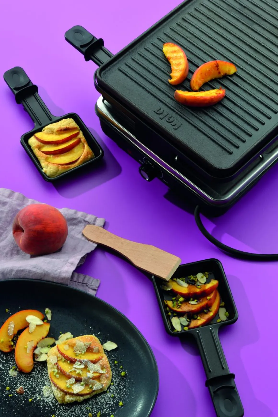 kela Raclette Geneva Grill schwarz