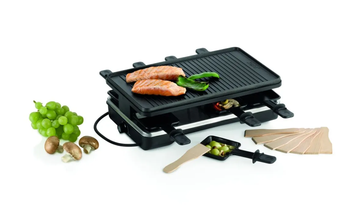 kela Raclette Geneva Grill schwarz