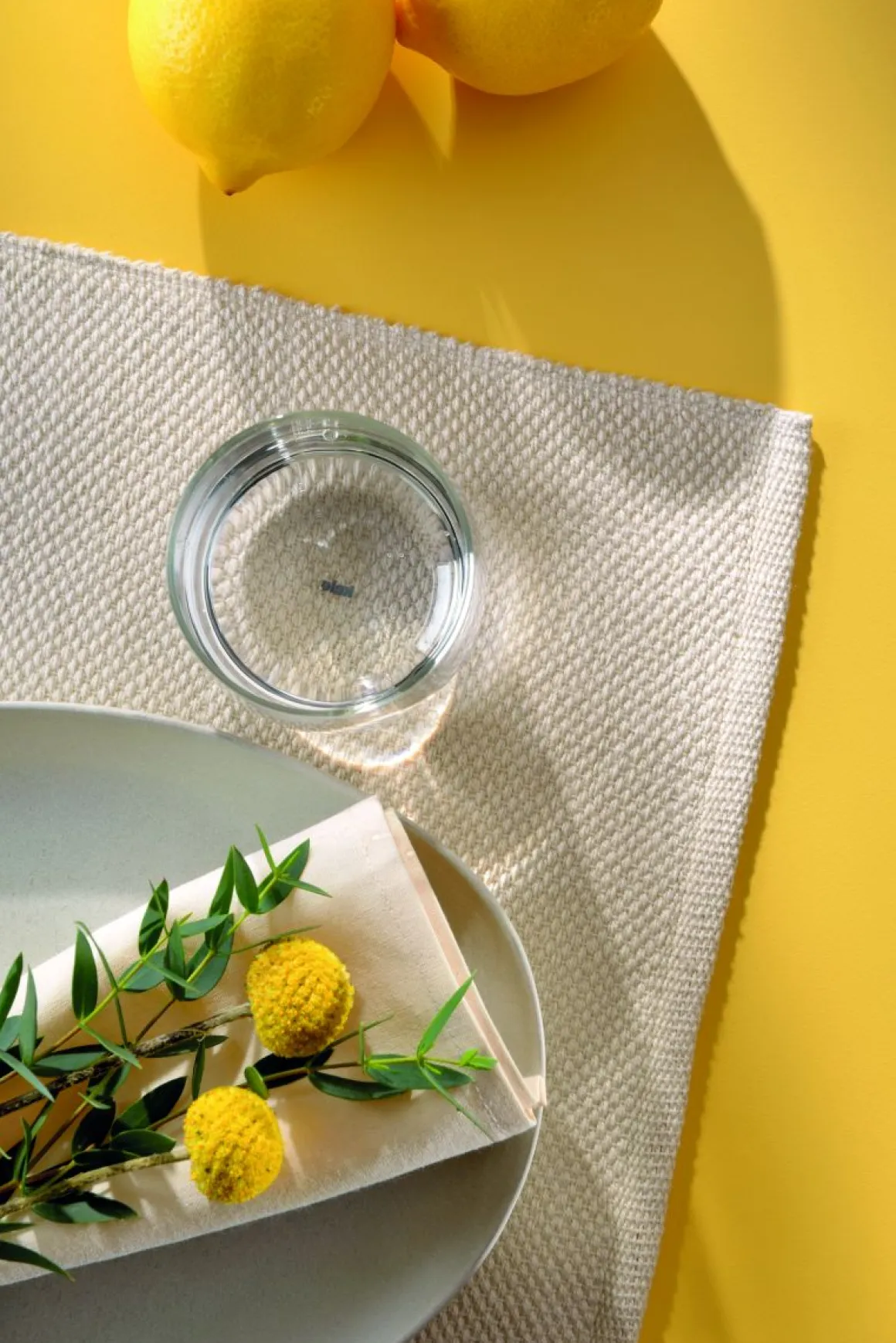kela Tischset Tamina beige