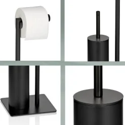 kela Toilettengarnitur Style Schwarz