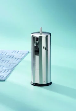 kela Toilettenpapierbehälter Swing silber matt