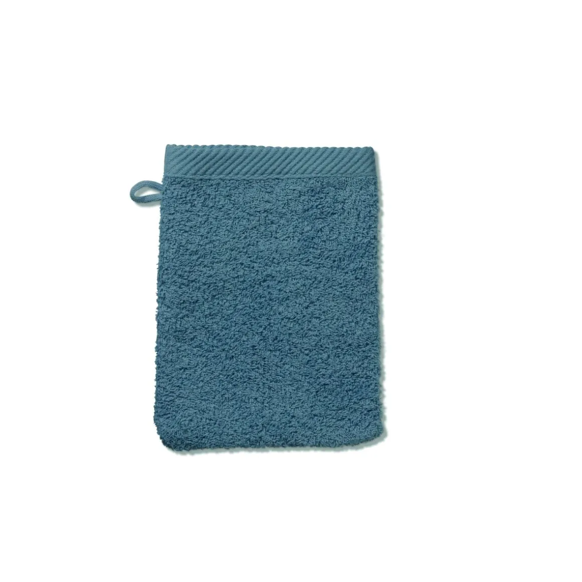 kela Waschhandschuh Ladessa rauchblau