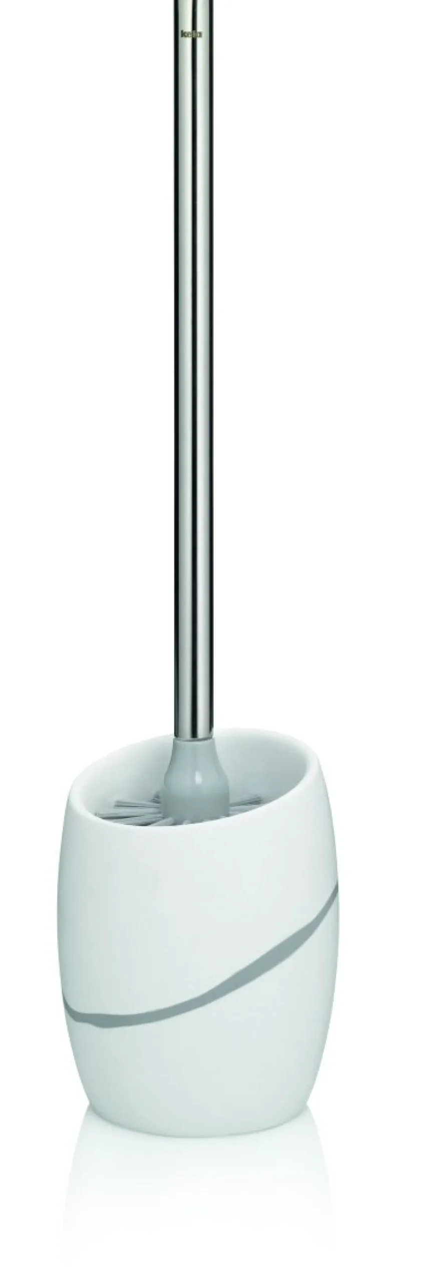 kela WC Garnitur Talus Weiß Ø 11cm