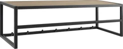 Kleiderhakenbrett Seaford Eiche 77 x 28 cm