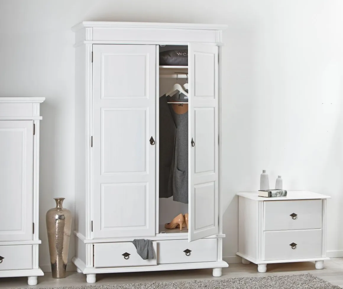 Kleiderschrank Danz 2 Weiß