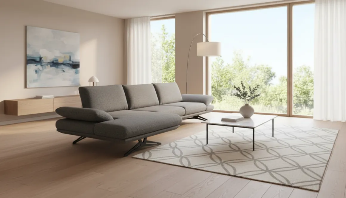 Koinor Ecksofa Elements Grau
