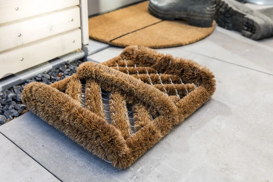 Kokosmatte Coco Brush natur 40x60